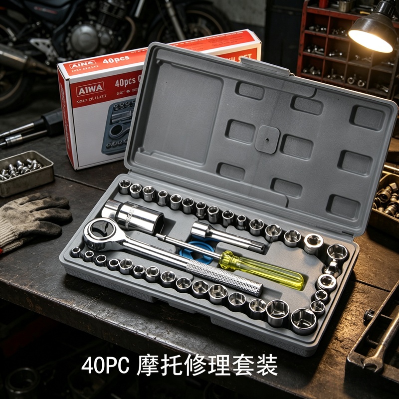 Car Workshop Tools And Equipment - Auto Disassembly Socket Wrench Set Automotive