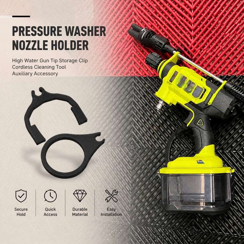 Workshop Tools Holder - Pressure Washer Spray Gun Clamp Practical
