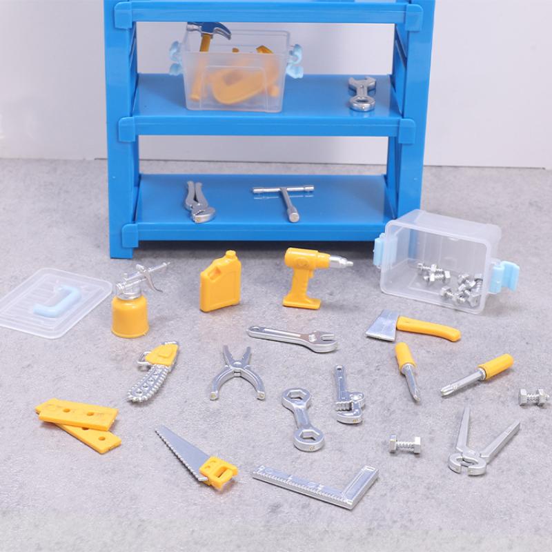 Premium 30Pcs Mini Tools Set 1 - Workshop Tools Toy recension och pris