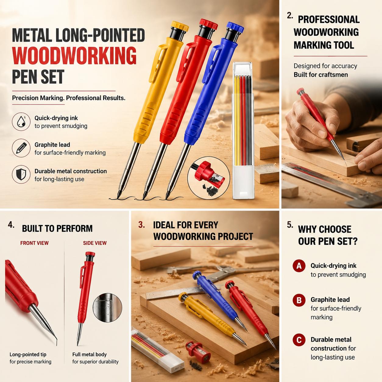 Professional Metal Long Tip Wo - Workshop Tools In Engineering recension och pris