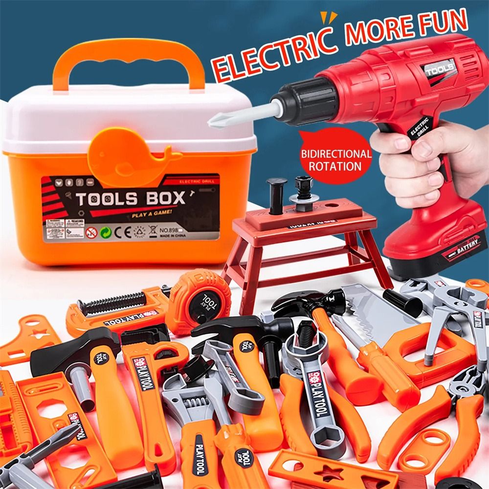 Electric Toy Drill Repair Tool - Workshop Tools Toy recension och pris
