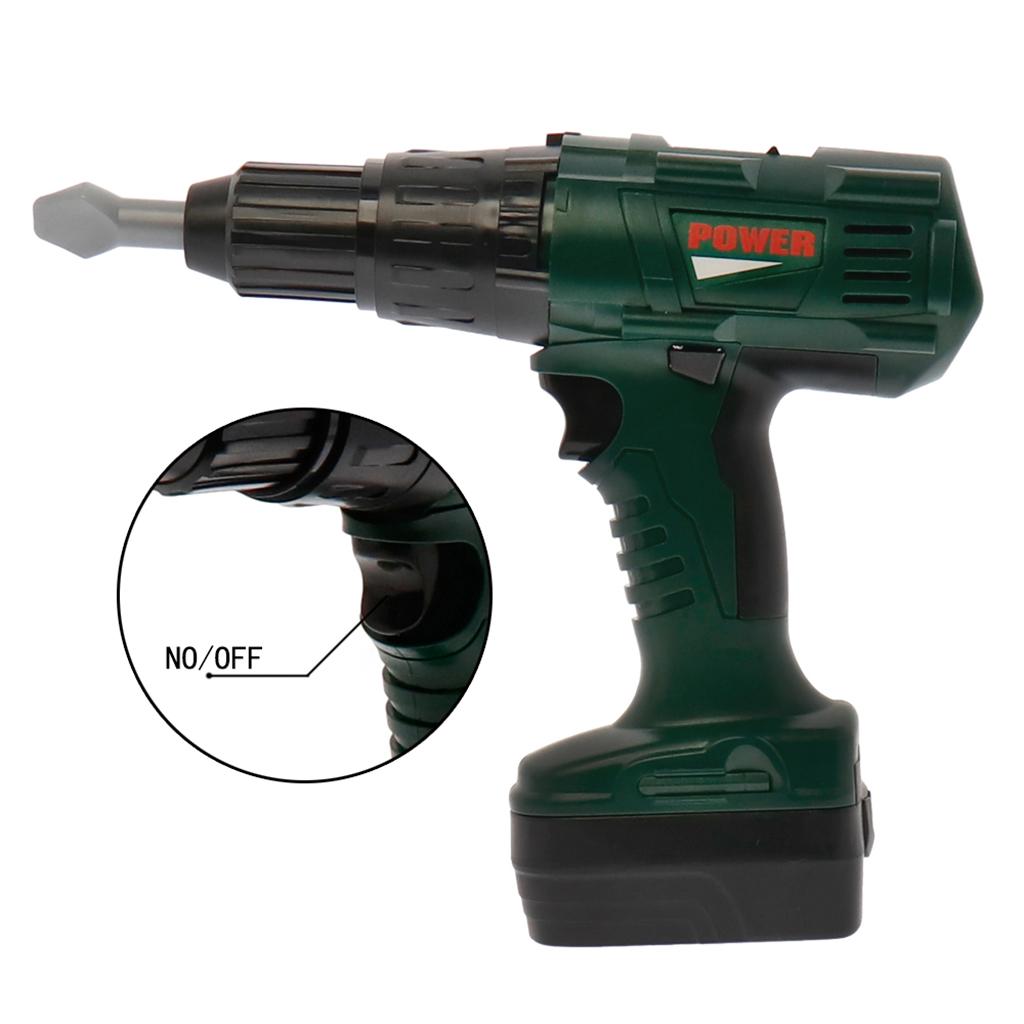 Kids Electric Drill Toy with S - Workshop Tools Toy recension och pris