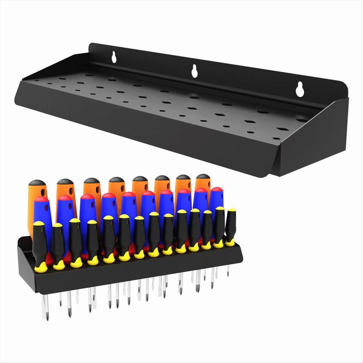 STOCK-Screwdriver Holder,Wall- - Workshop Tools Store recension och pris